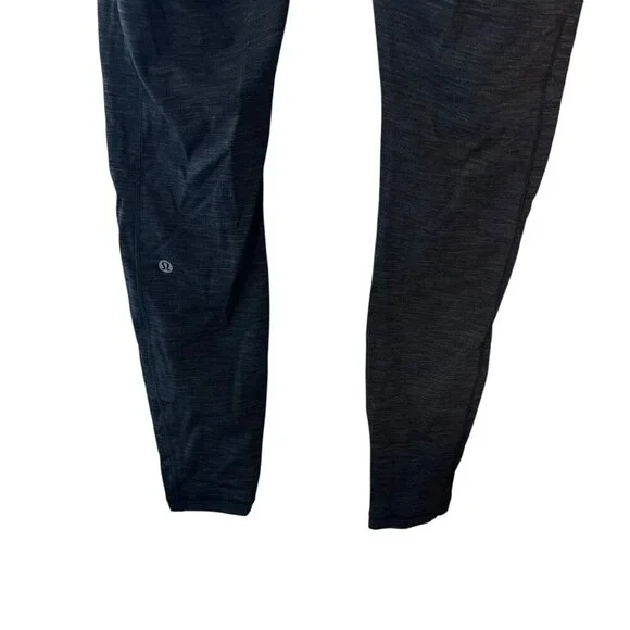 Lululemon Speed Up 28" Heathered Black Pocket Leggings Size 10 W5CM8S Luxtreme - Picture 7 of 10